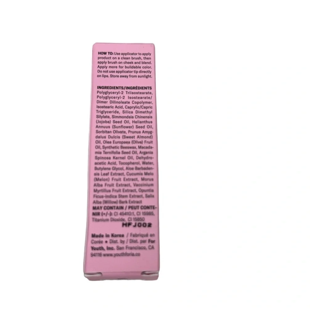 Youth Foria Turn Up the Sunshine PH Color Changing Blush Oil Tik Tok Famous